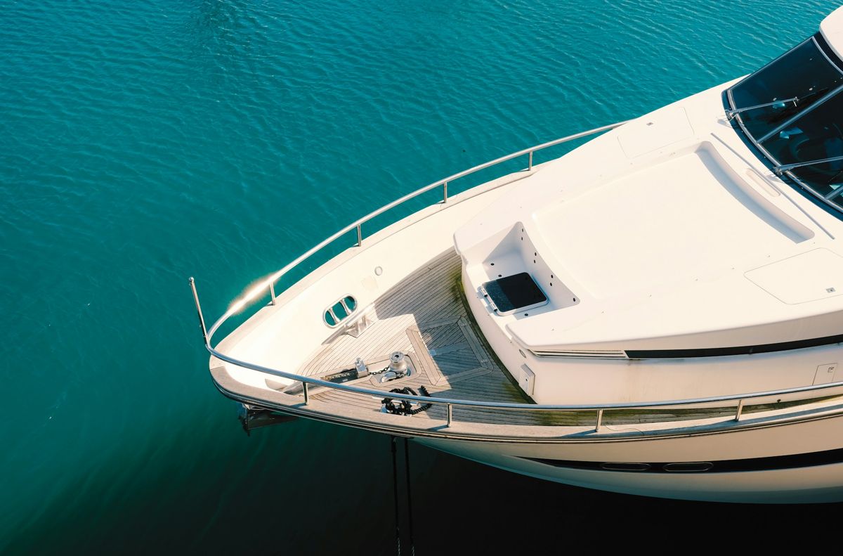 Yacht interior detail